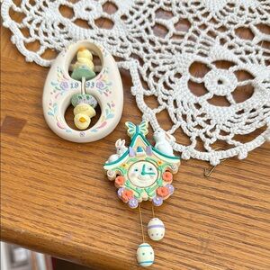 Colorful Ceramic Easter Ornaments